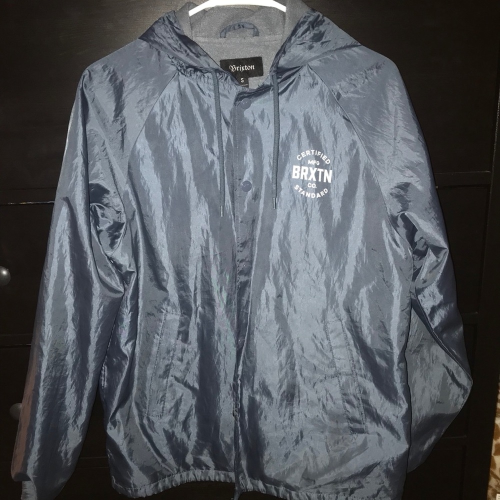 Perfect Brixton windbreaker with fleece